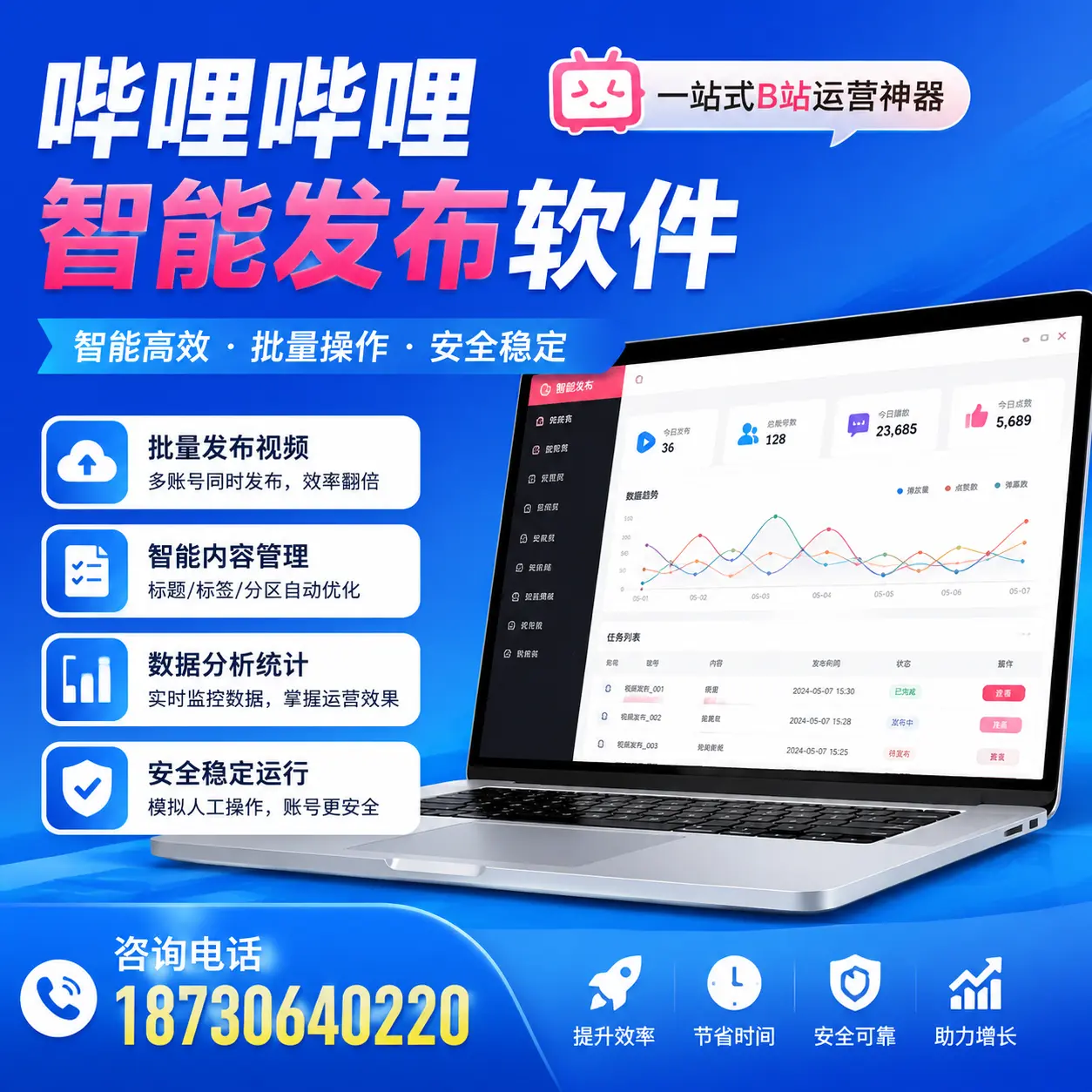 如何通过哔哩哔哩智能发布软件提升 辽源 企业曝光率